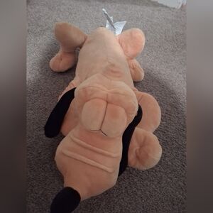 Disney Plush Dog Toy - Cream and Black